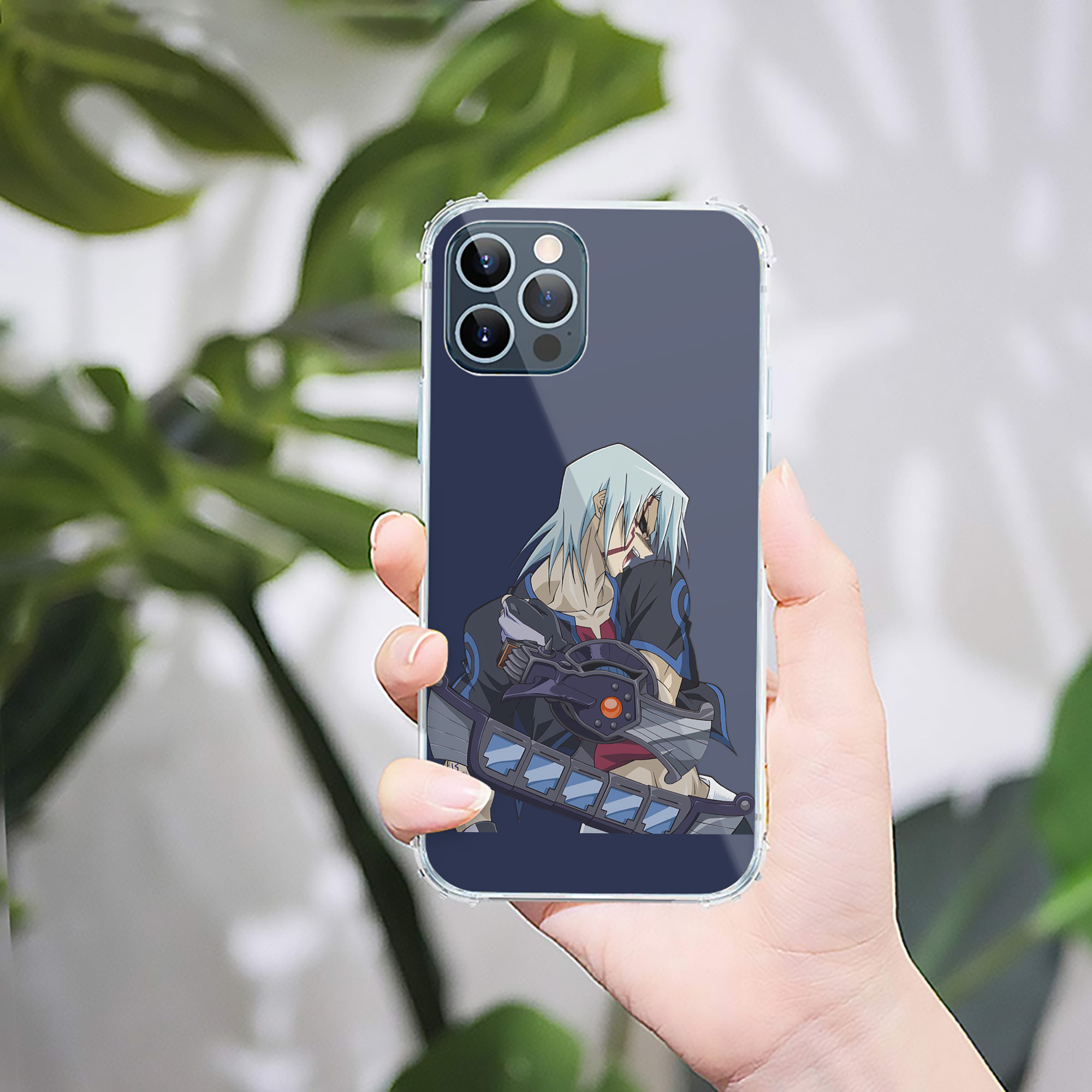 （画像用） 遊☆戯☆王 Yu-Gi-Oh! 【iPhone 12シリーズ対応】透明スマホケース（クリアソフトケース）